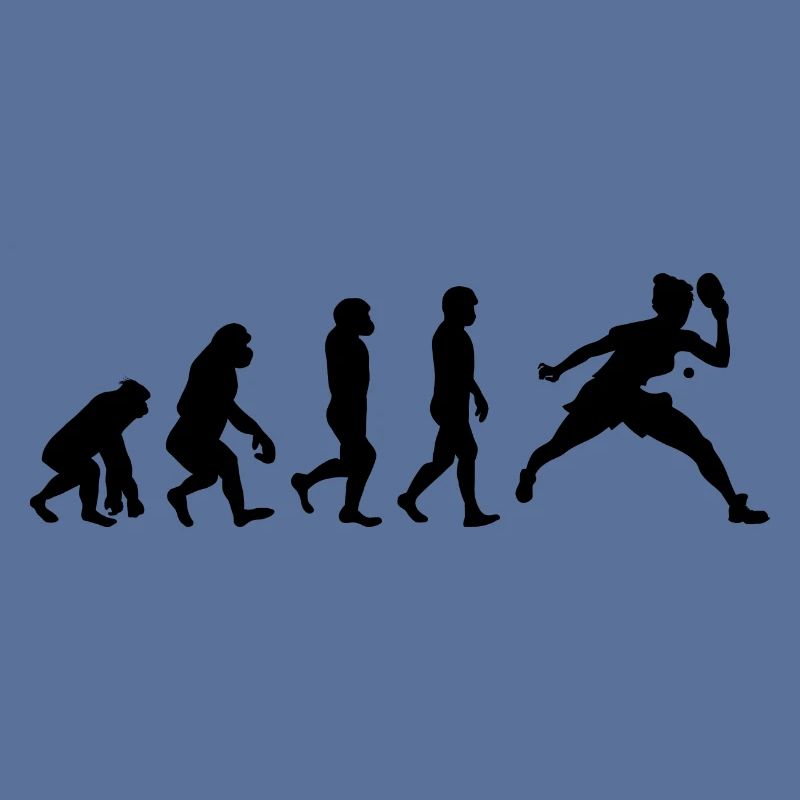 Ping Pong Table Tennis Paddle Player Evolution
