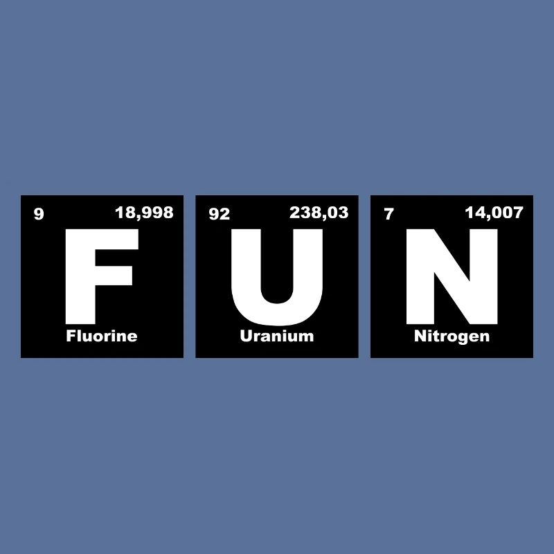 Fun - Periodensystem - Chemie - Elemente