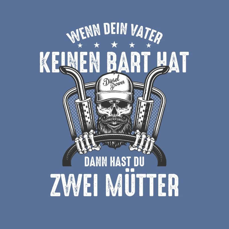 Bart Bartträger Vollbart Schnauzer Männer Geschenk