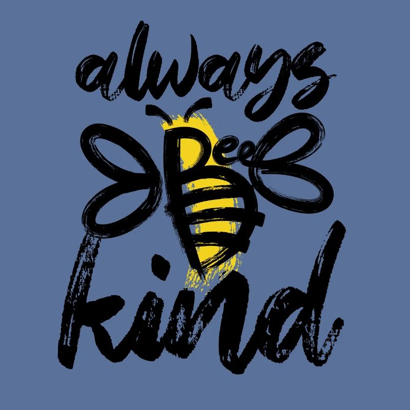 Always Be Nice - Bee - Abstract - Graphic Art