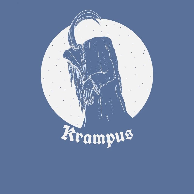 Gruss vom Krampus Weihnachtsdämon Krampus Geschenk