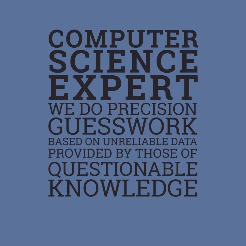 "Computer Science Expert Guesswork | Informatik"