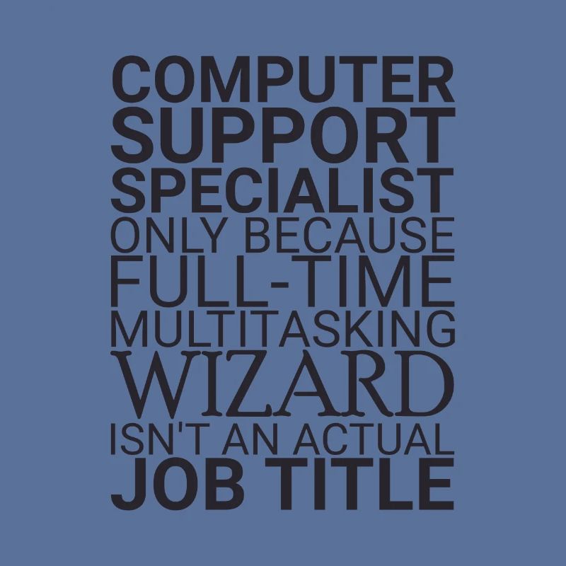 "Computer Support Specialist Wizard | IT-Support"