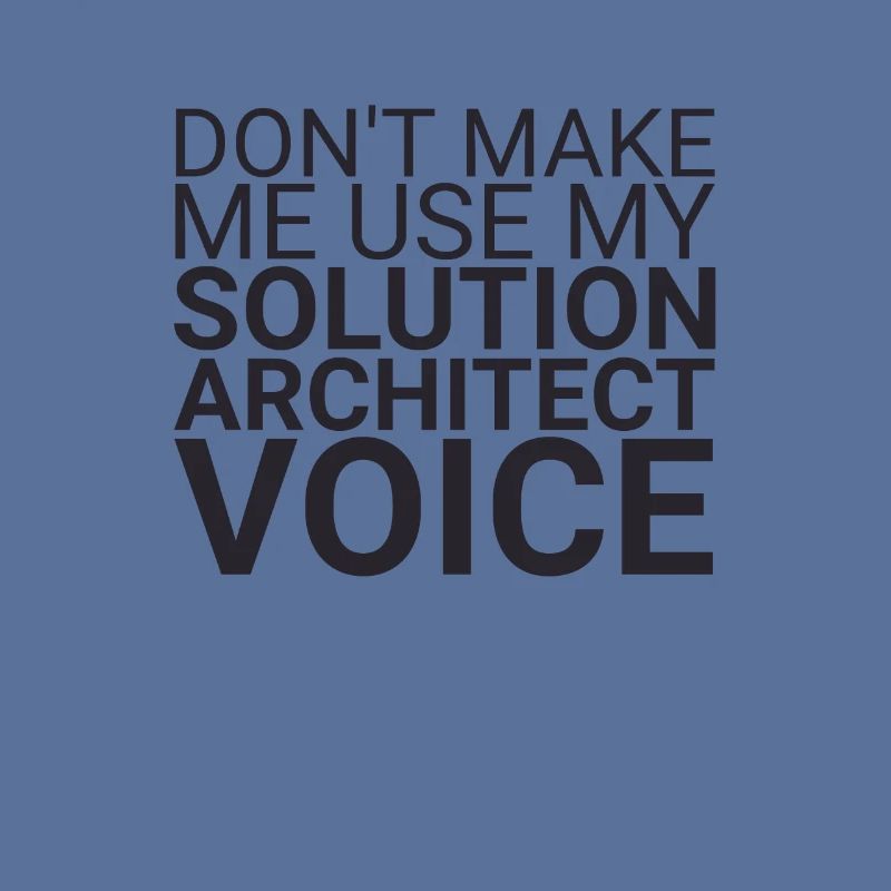 "Solution Architect Voice | Solution Architecture"