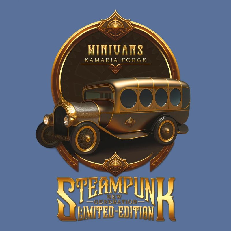 STEAMPUNK OLDTIMER OLDTIMER RETRO VAN