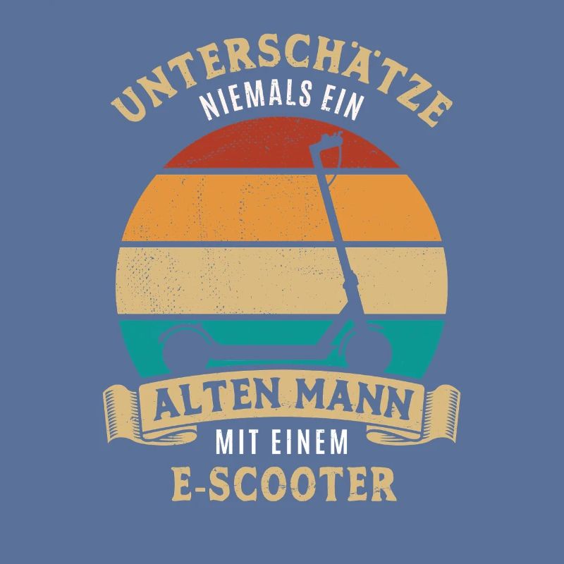 Unterschätze nie einen alten Mann mit E-Scooter
