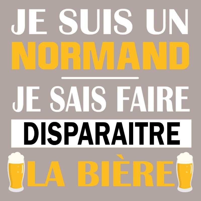 Maillot normand normandie bière humoristique apéro