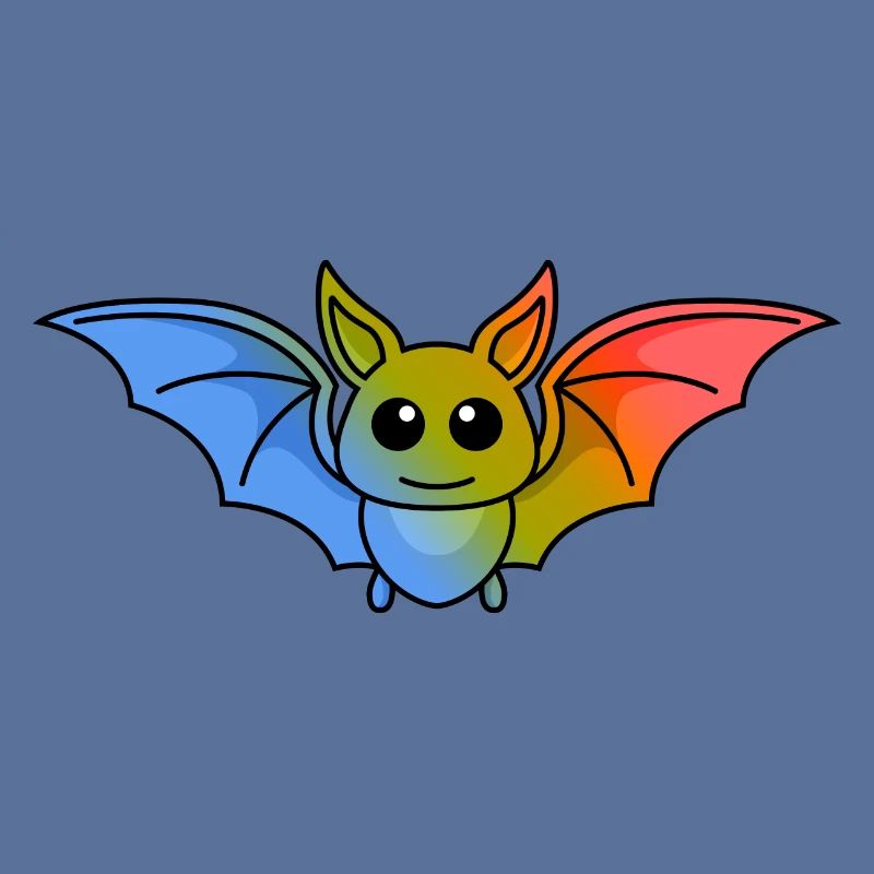 Fledermaus Comic Tier