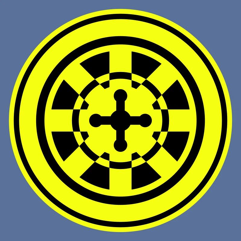 Symbole d’icône de roulette