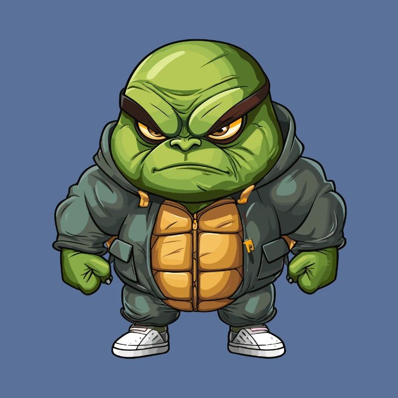 Grim Turtle Design - Cool & Unique