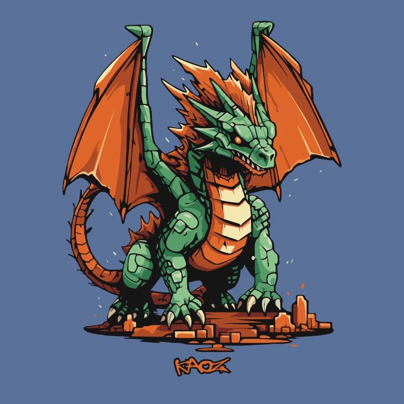 Spielzeug Drache