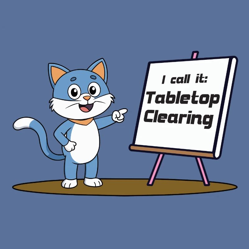 Tabletop Clearing