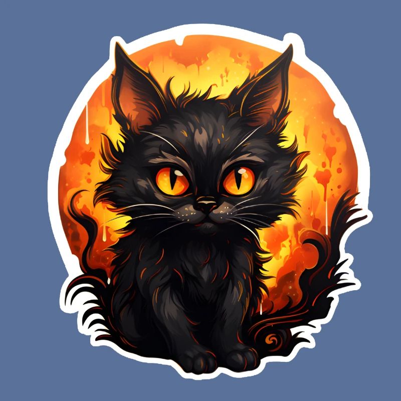 Halloween Kater