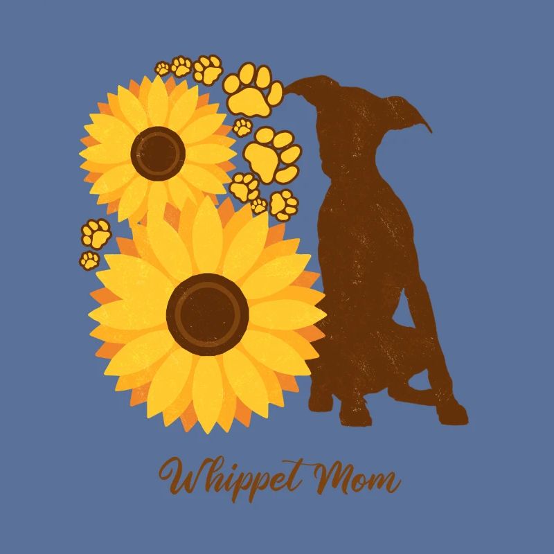 Sonnenblumenmutter - Whippet