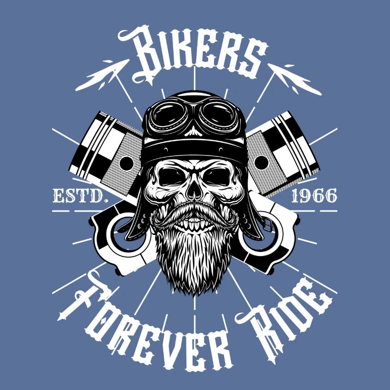 Ich bin ein Biker.