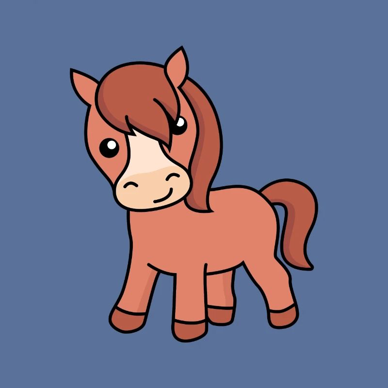 Pferd Comic Tier