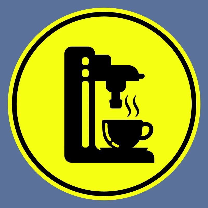 Coffee machine symbol