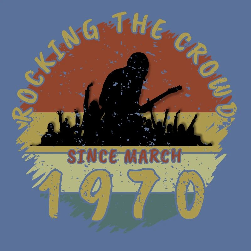 55. Geburtstag Rocking the crowd GIT 03/1970