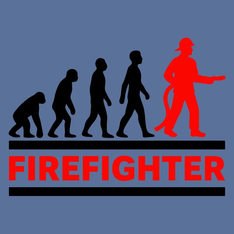 Evolution Firefighter Hero Cool Gift