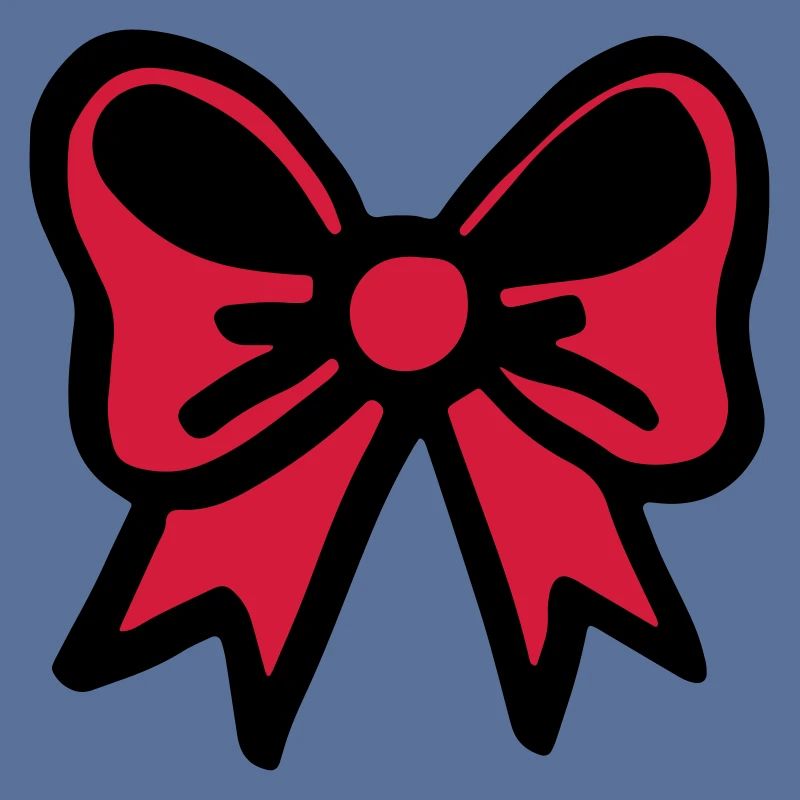 Schleife rot / bow red - Fliege - Feier