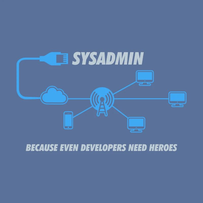 Cadeau d'informatique de programmation Sysadmin