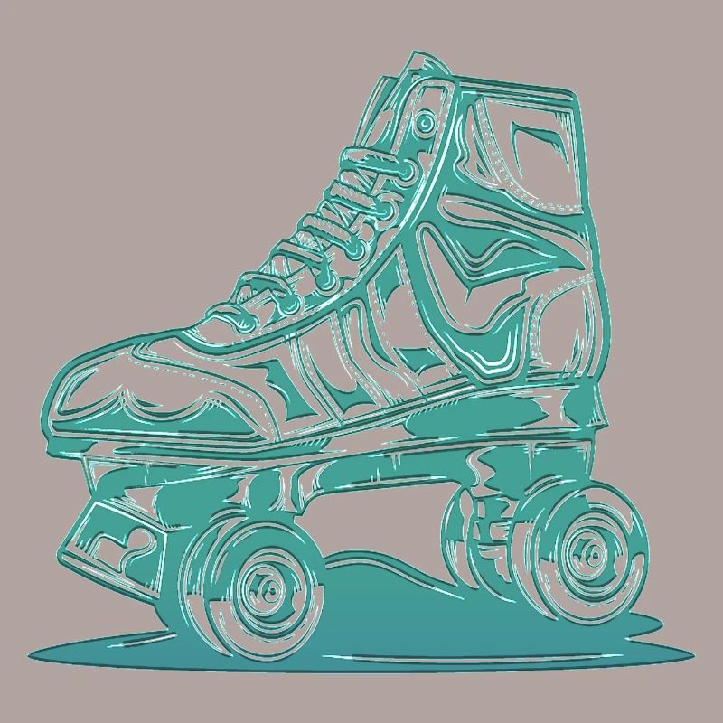 rollerblades patins rollers rollerskates retro