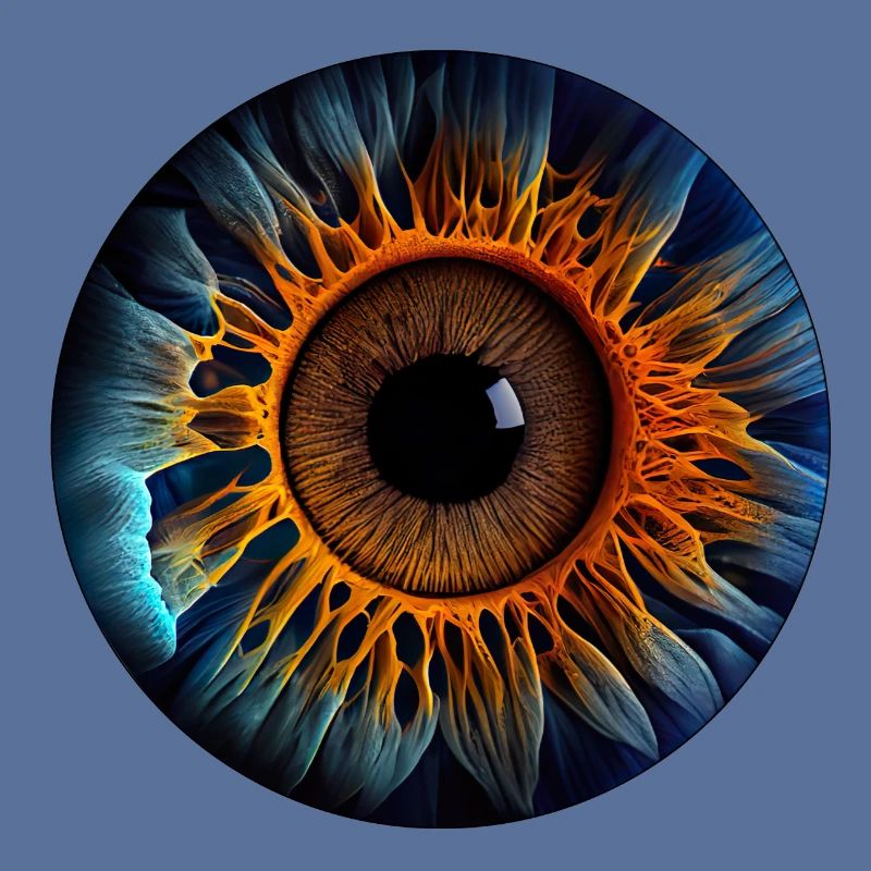 Un iris comme système d’identification biométrique