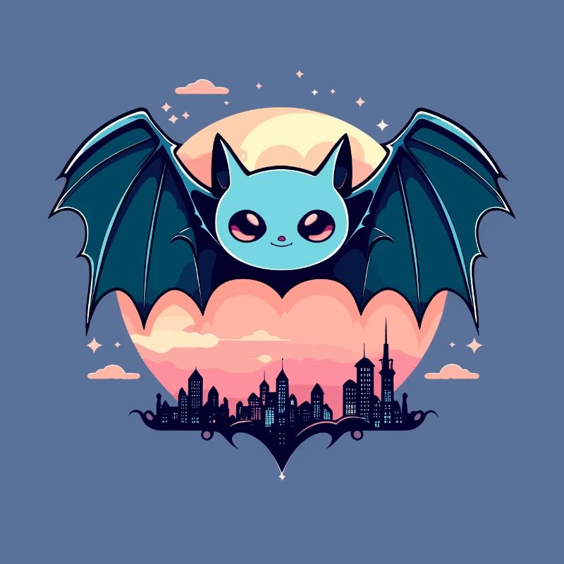 Fledermaus Illustration