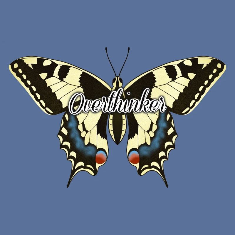 Overthinker Schmetterling