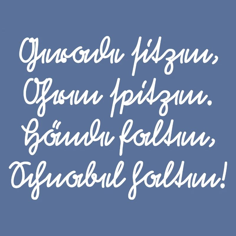 Class rules for the school in German script
