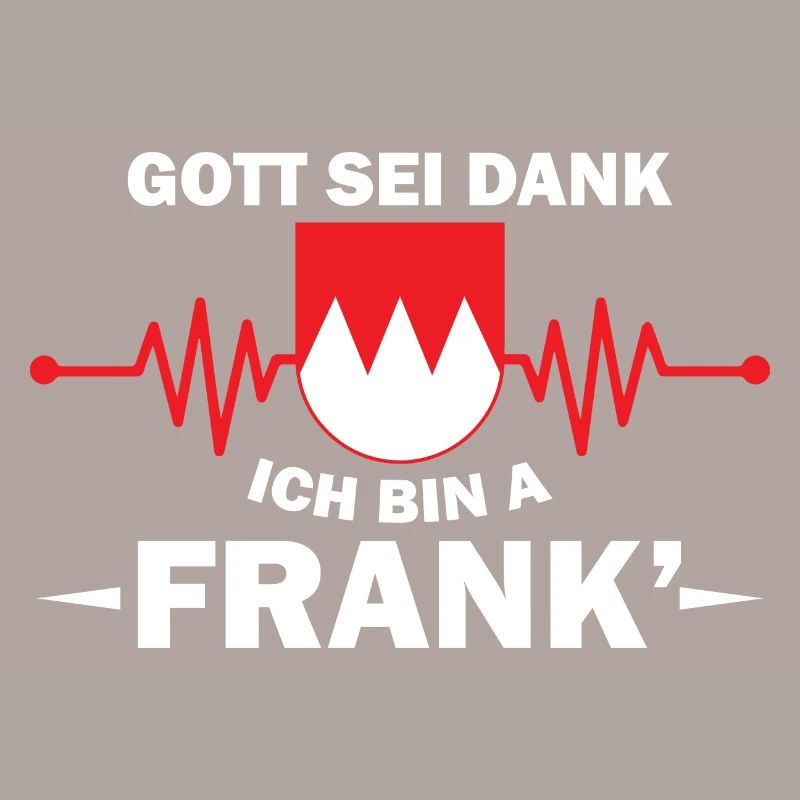 Gott sei Dank ich bin ein Frank Geschenk Design