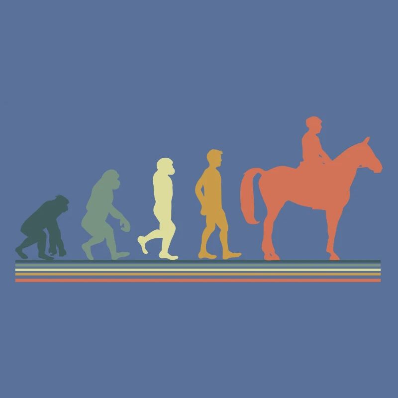 Evolution cheval