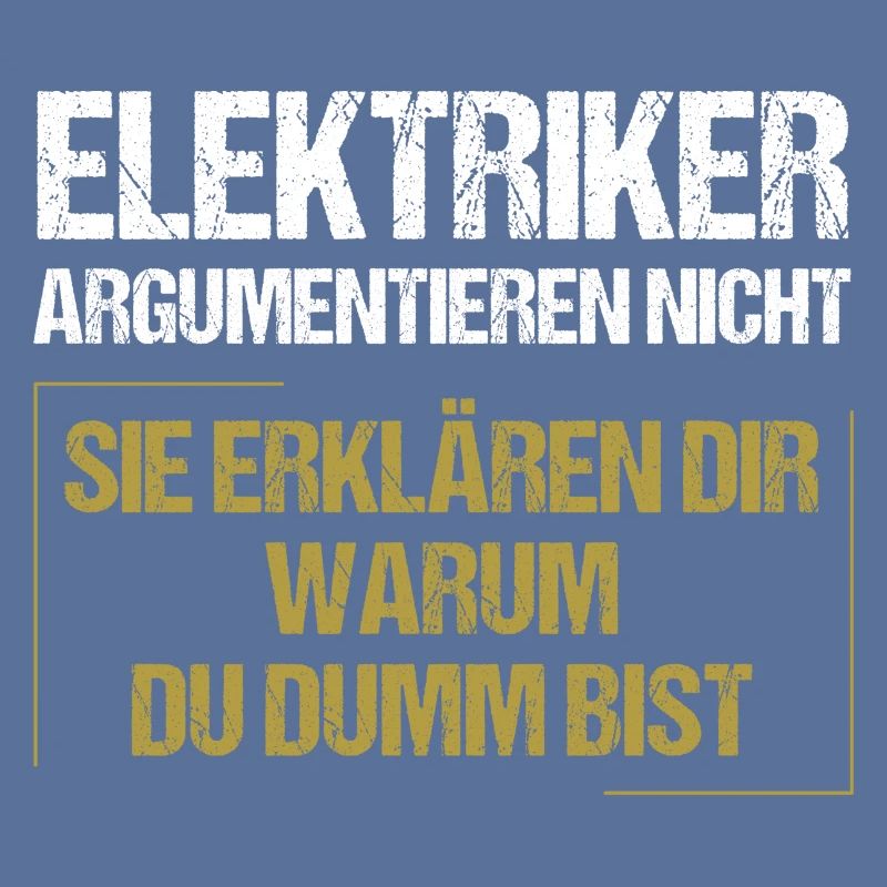Electricians don't argue