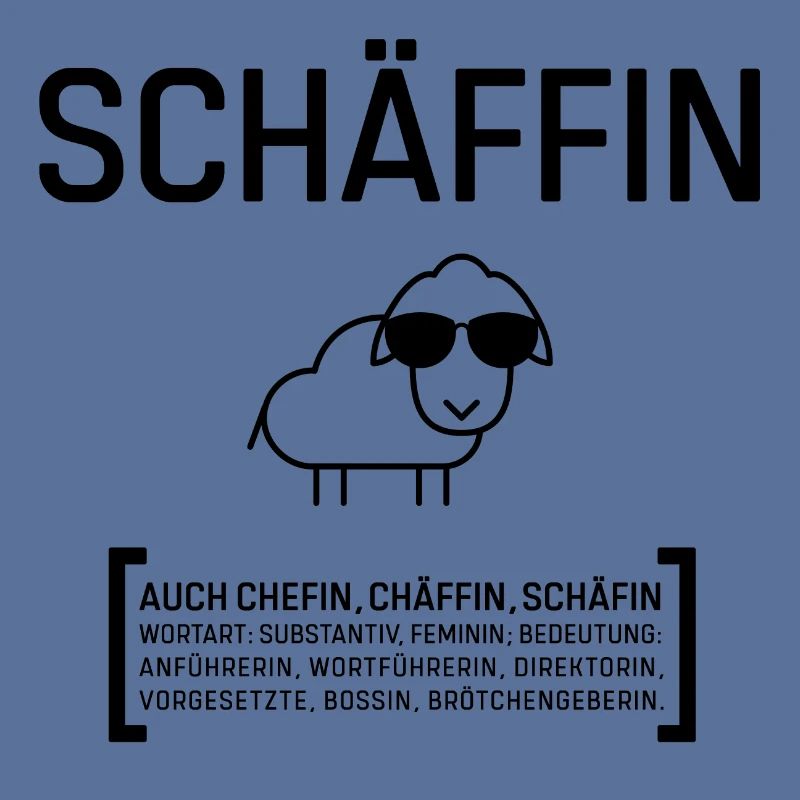 SCHÄFFIN CHEFIN CHÄFFIN BOSSIN Geschenkidee