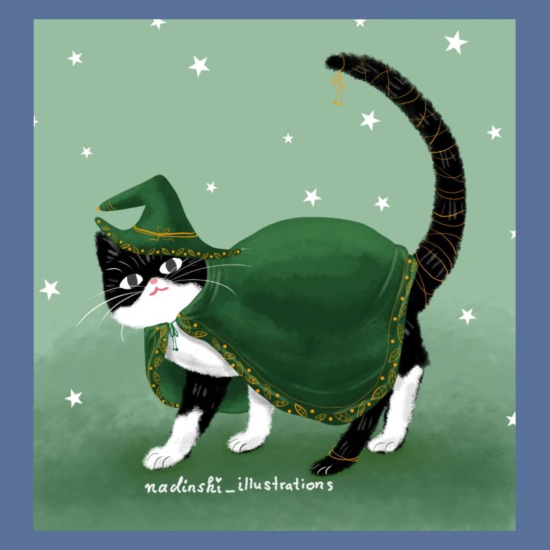 Katzen Zauberer