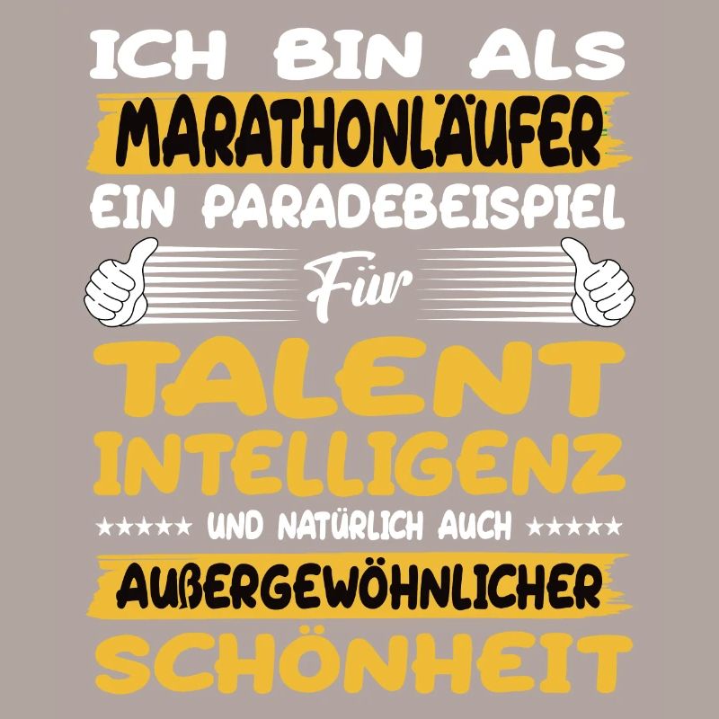 Marathonläufer ein Paradebeispiel Marathon