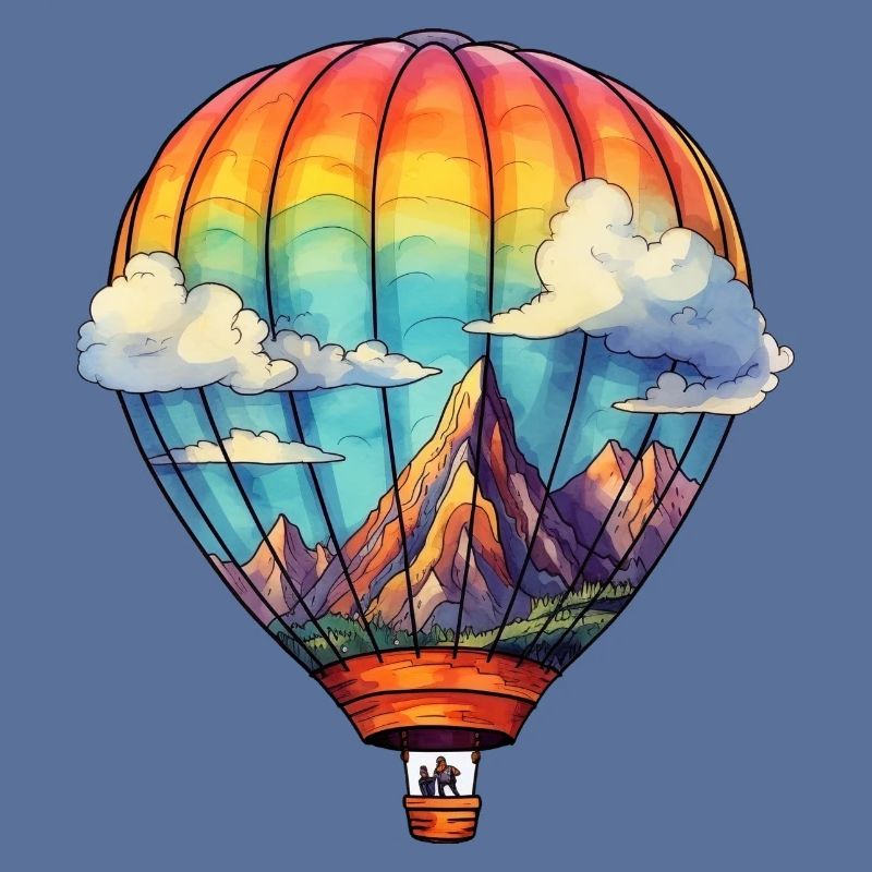 Heißluftballon