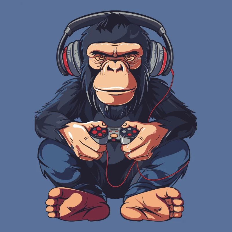 Schimpansen Videospiel