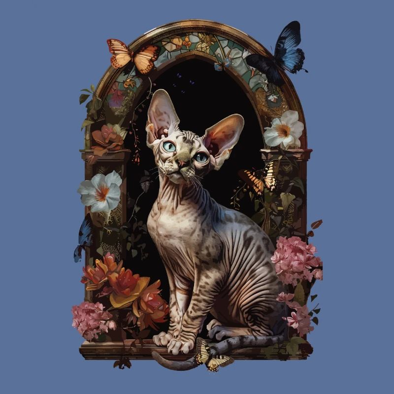 Chat Devon Rex
