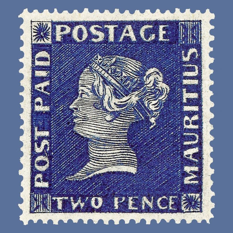 Blaue Mauritius