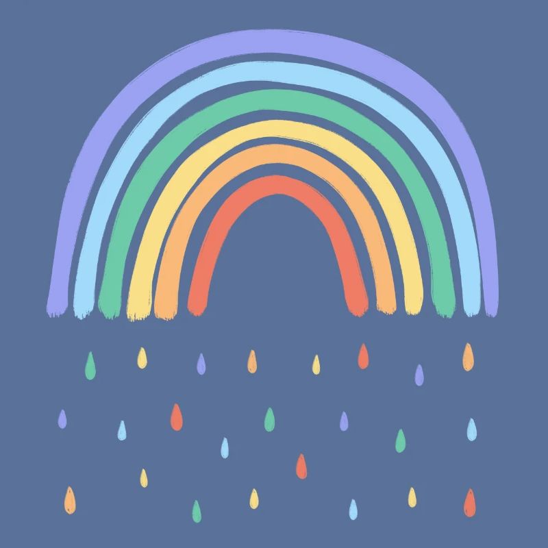 Regenbogen Regen
