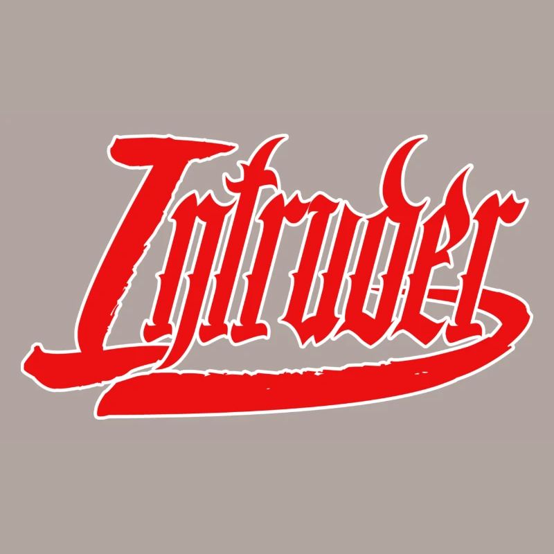 intruder hacker eindringling clan sticker computer