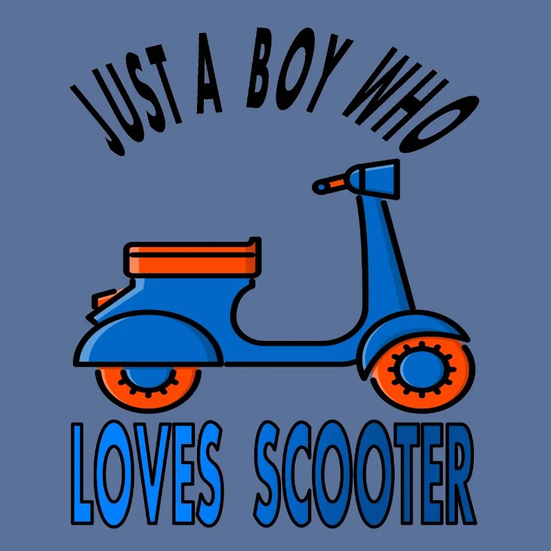 Rollerfahrer Rollerfahren Roller Scooter Geschenk