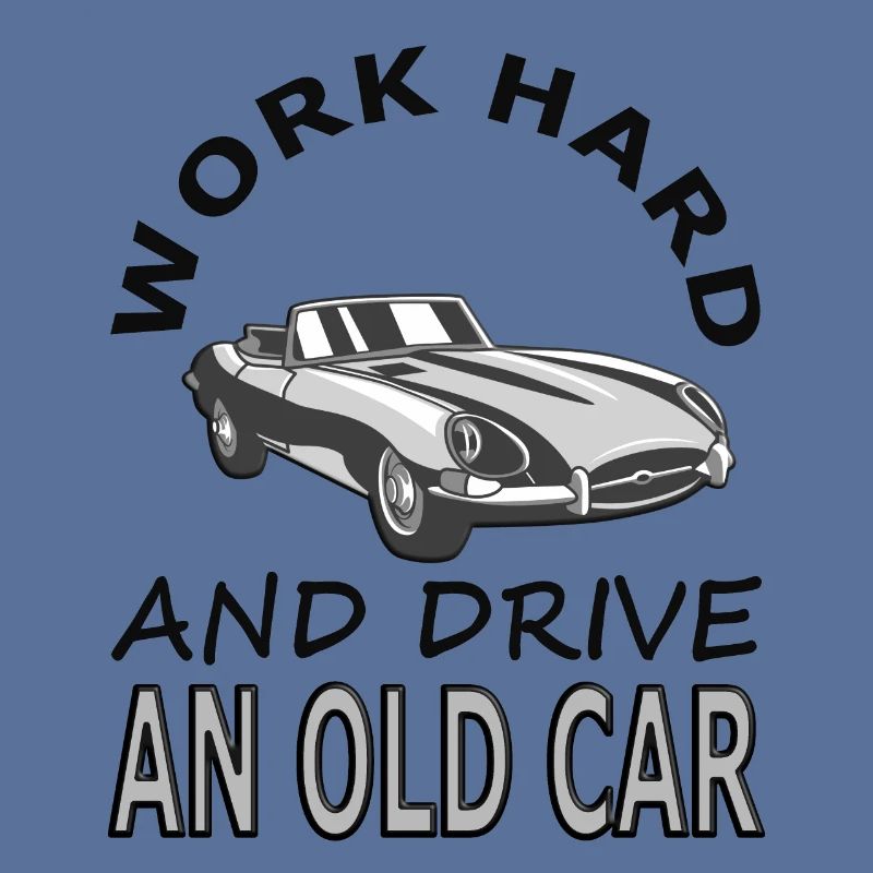 Oldtimer altes Auto Spruch Autofahrer Sprüche gift