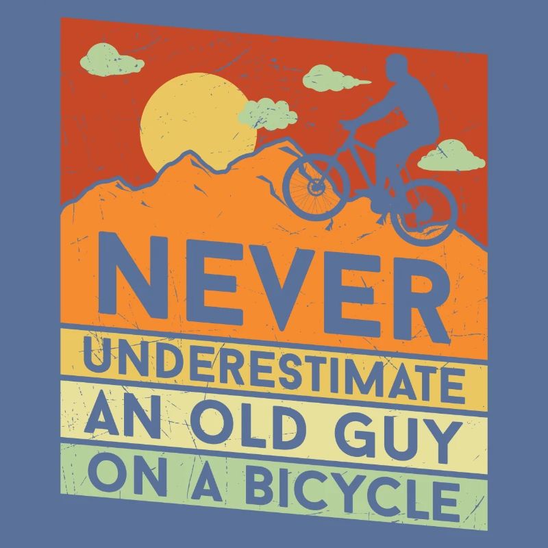 Never Underestimate an Old Guy on a Bicycle