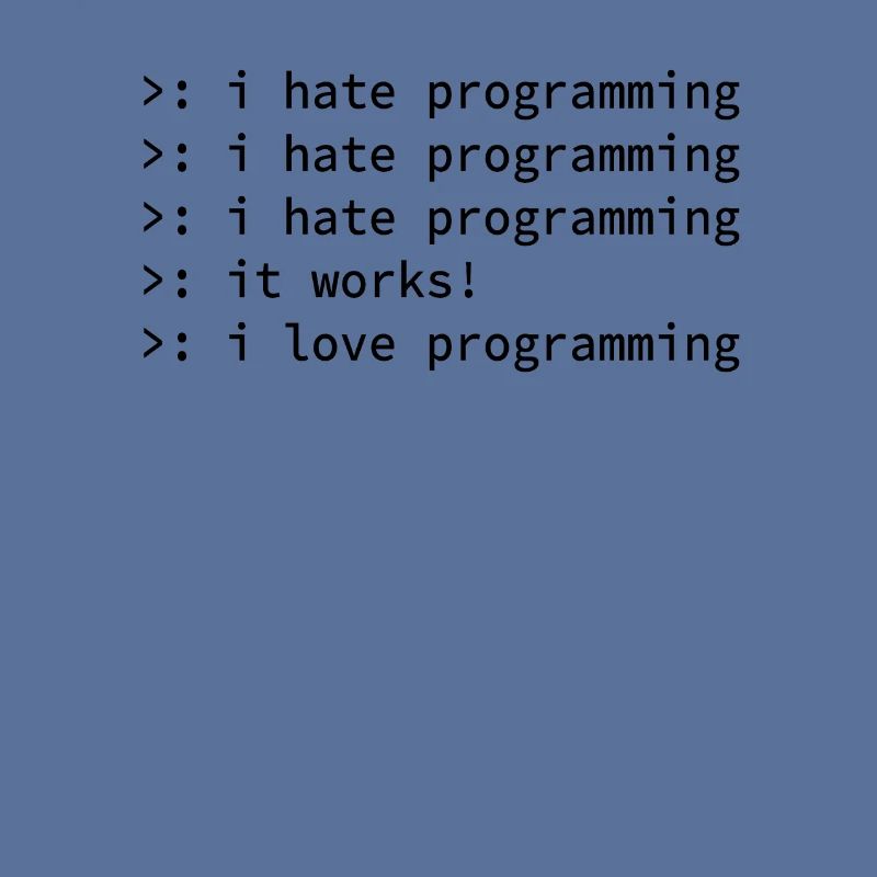Programmierer Coden Hass Nerd Geek lustig Geschenk