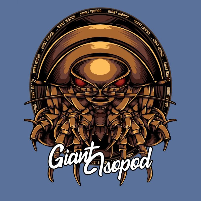 Cadeau de créatures marines de l'isopode géant
