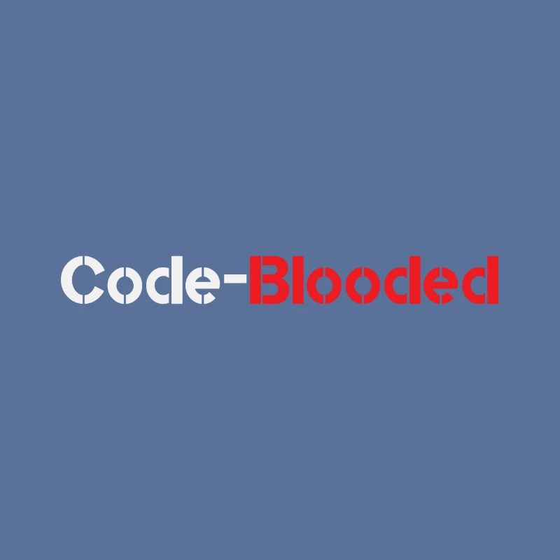 Code Blooded Programmer Coding Computer Science