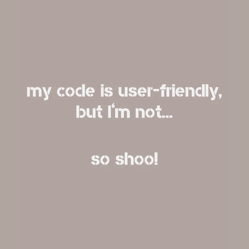 My Code is user-friendly Coder Programming