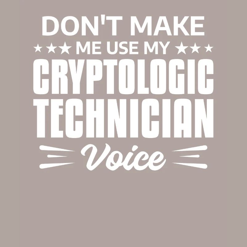 Ne me faites pas utiliser ma voix de technicien en cryptologie